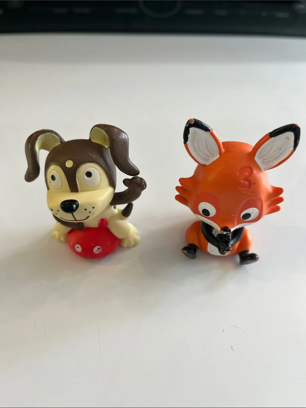 Lot of 2 Tonies Fox Puppy Favorite Children's Songs Counting Playtime Toniebox